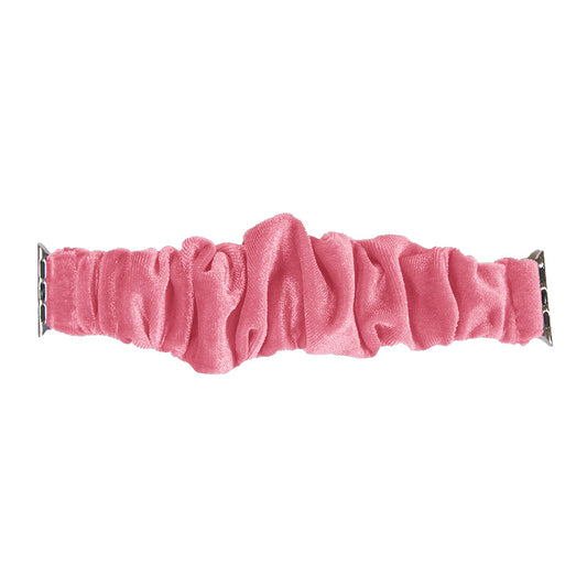 Solid Velvet Scrunchie Apple Watch Band