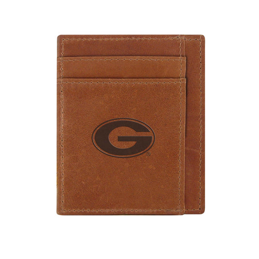 UGA Leather Embossed Credit Card Holder